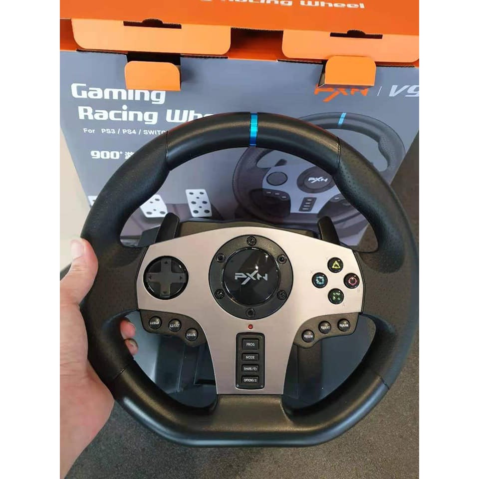 [READY STOCK] PXN V9 Full Set Game Steering Wheel