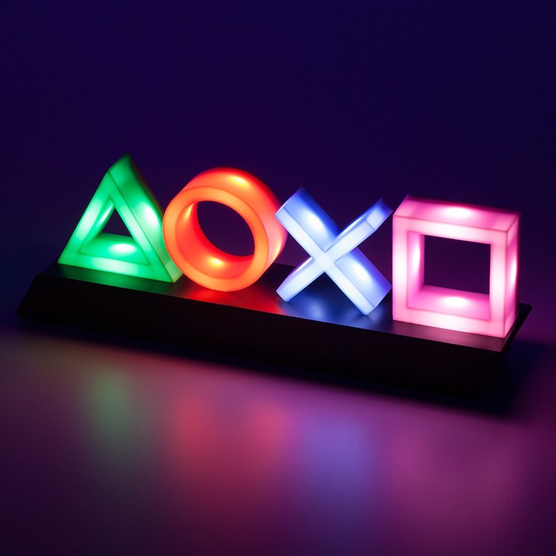 Paladone Playstation Icons Light Playstation Logo Shape LED Light
