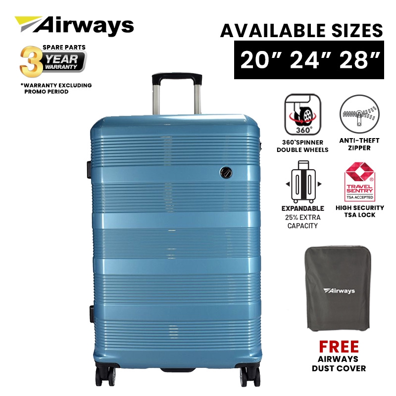 Airways Linear Luggage ATH8925 (28") Shopee Malaysia
