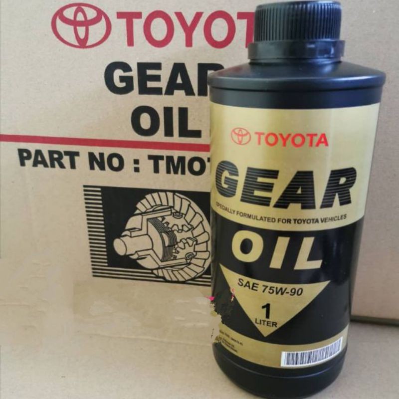 Toyota Manual Transmission Gear Oil SAE 75w90 1 Litre Shopee Malaysia
