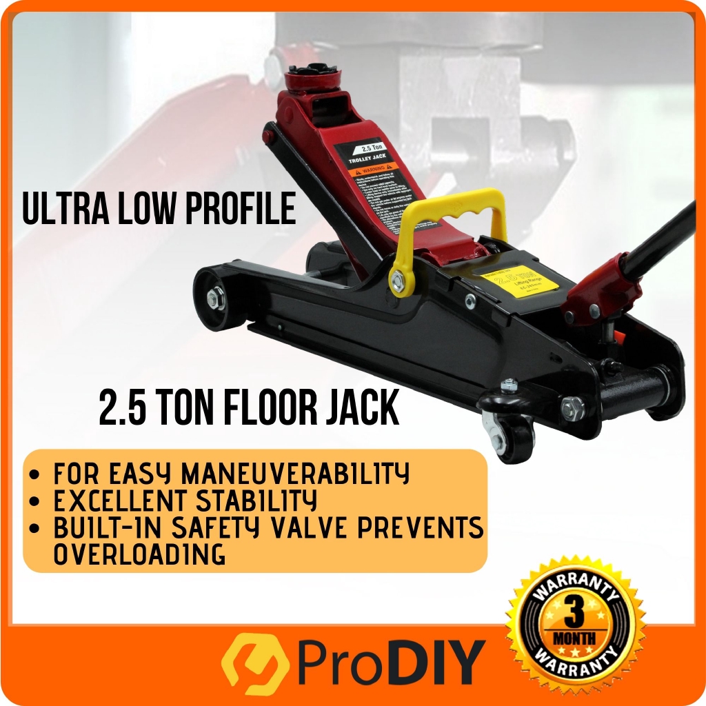 2.5 Ton Hydraulic Mini Floor Jack Service For Auto Repair Tools Car