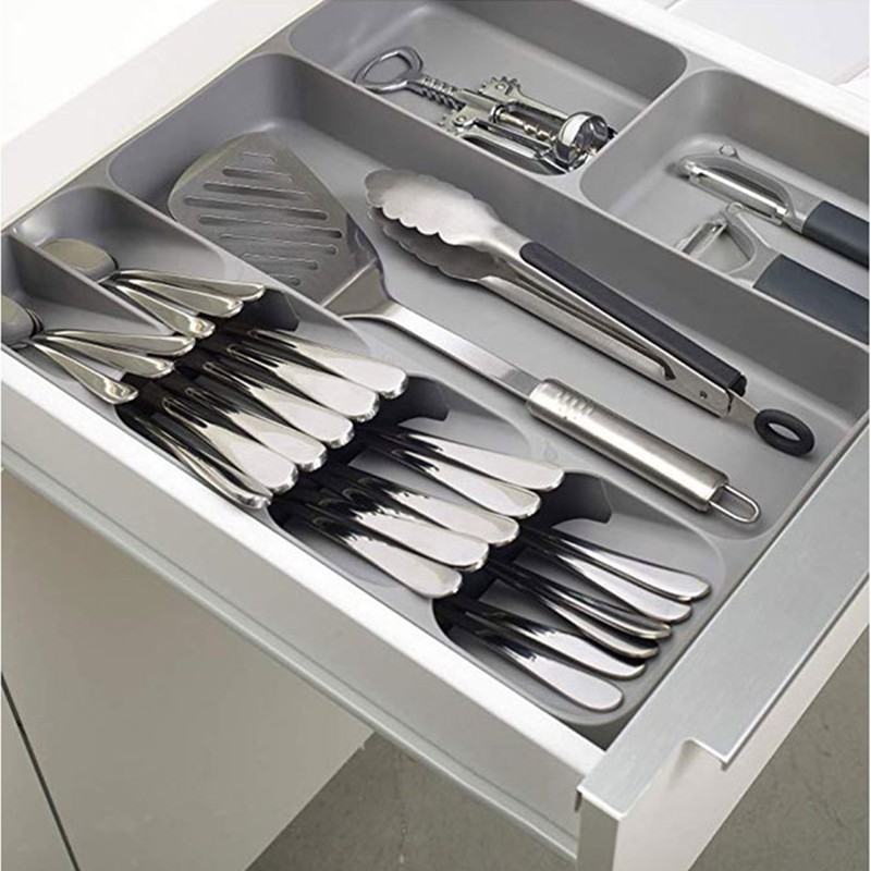 Drawer Cutlery Utensils Tray Kitchen Tool Divider Storage Laci