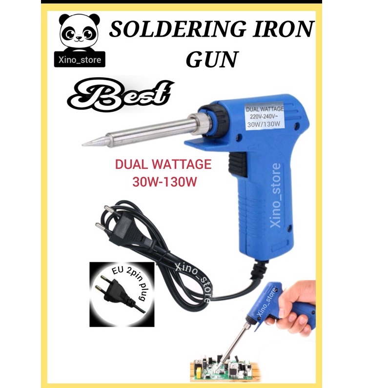 Soldering Gun 30W130W Dual Wattage Soldering Iron Gun Shopee Malaysia