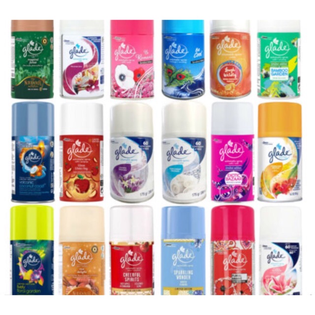 [ORIGINAL] NEW GLADE AUTO SPRAY REFILL 269ML RANDOM PICK SCENT