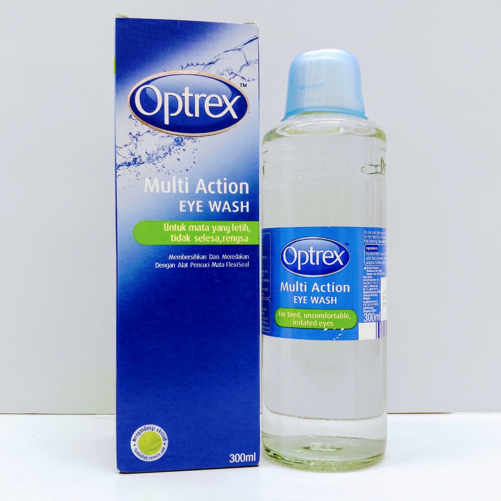 Optrex Multi Action Eye Wash 300ml (Exp20/04) Shopee Malaysia