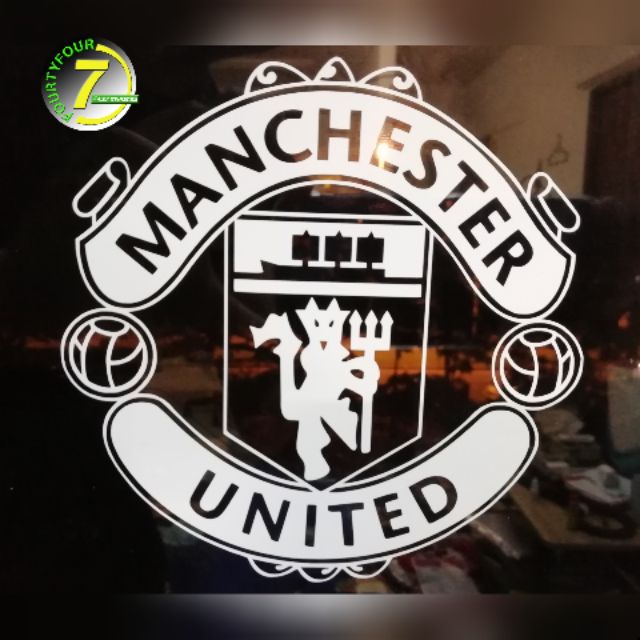 Manchester United Sticker (car/motorcycle/laptop/etc) Shopee Malaysia