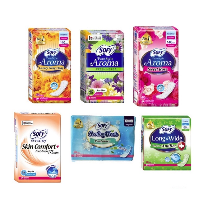 (FRESH BATCH) MBHL Sofy Panty Liner Pantyliner Pad Cotton Sanitary Pad