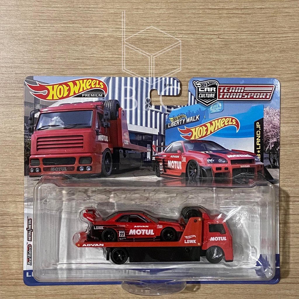 Hotwheels HW Hot Wheels Premium Team Transport LBER34 Super Silhouette