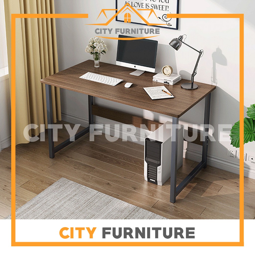 Computer Table Office Desktop Laptop Table Study Table Shopee Malaysia
