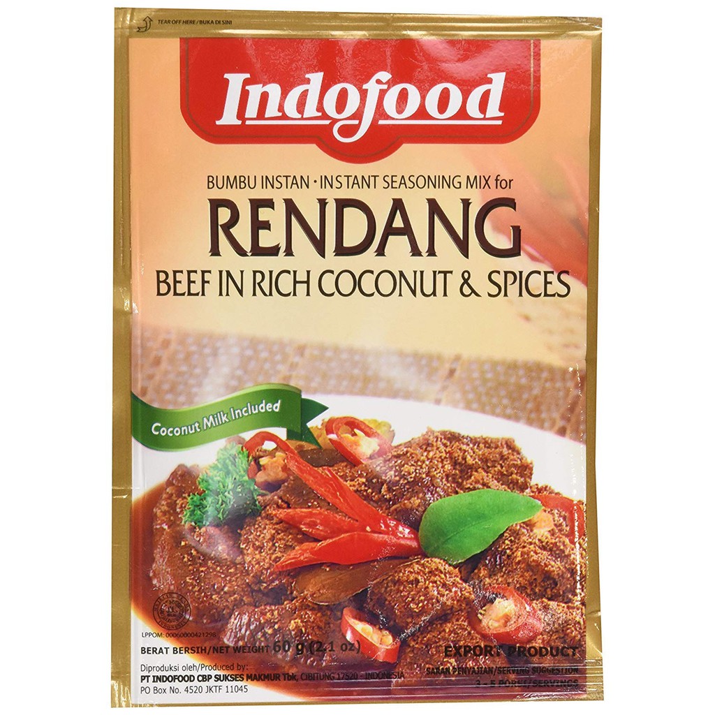 PERENCAH RENDANG / BUMBU INSTAN RENDANG INDOFOOD Shopee Malaysia