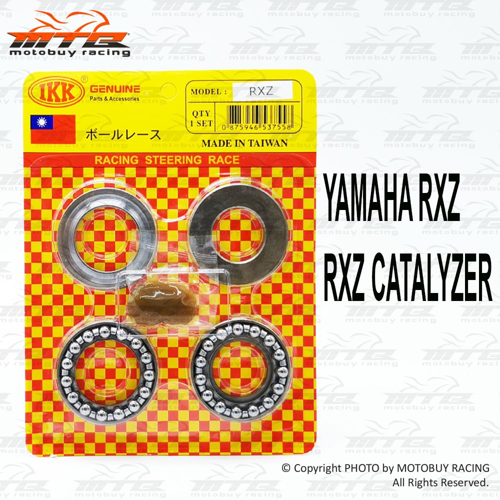 YAMAHA RXZ / RXZ CATALYZER IKK RACING STEERING CONE BEARING Shopee
