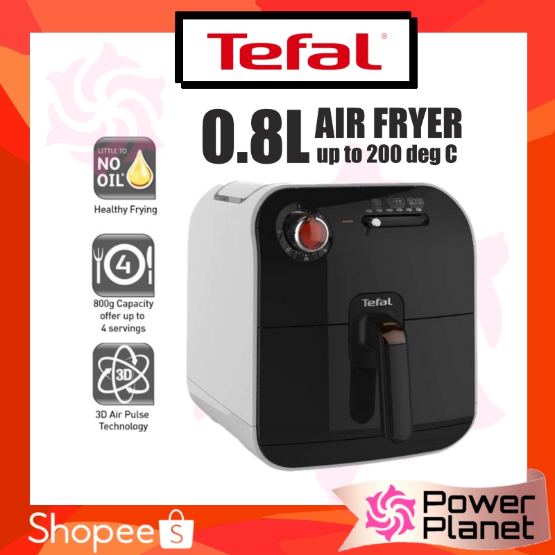Tefal Air Fryer FX1000 0.8L Quick and Easy Frying FX100040 Fry, Grill