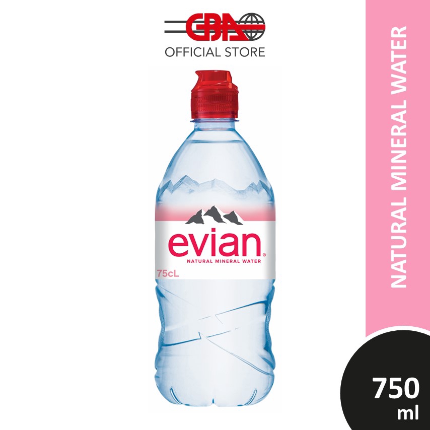 Evian Natural Mineral Water 750ml Rebirth Shopee Malaysia