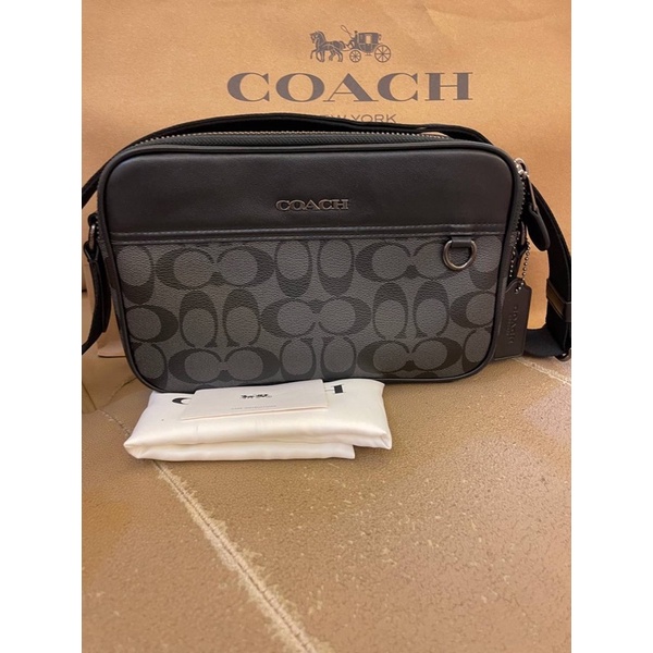 Ready Stock Authentic Coach Men Messenger Crossbody Sling Bag 4146 4149