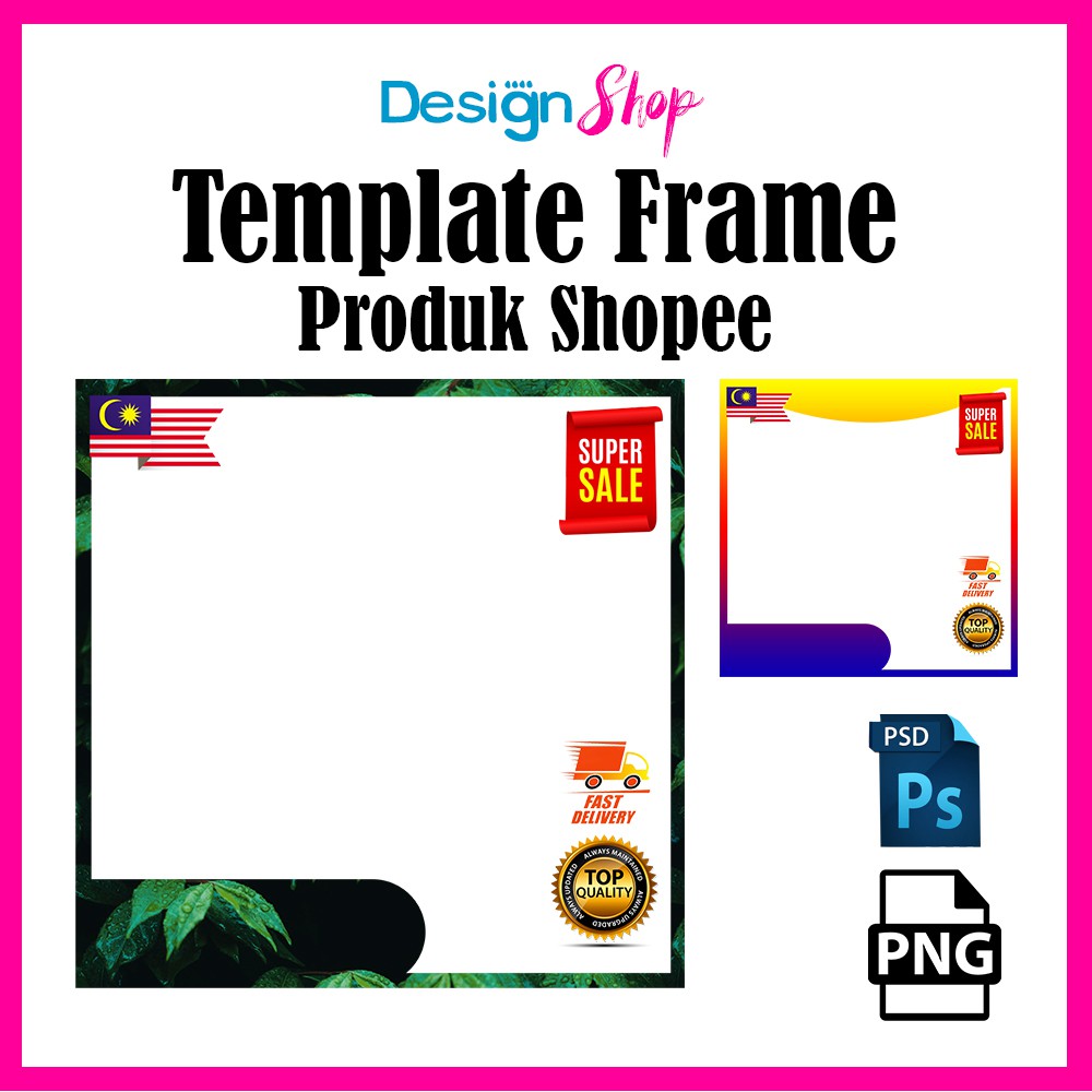 20 PCS COLOURFUL BACKGROUND SUPER SALE Frame Template