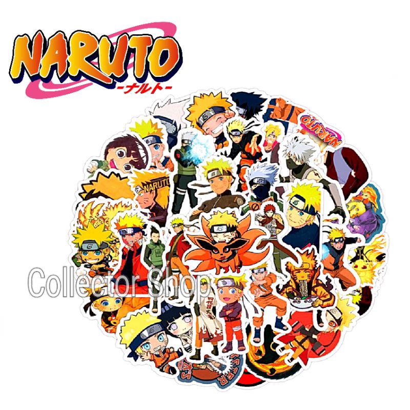 50pcs Set Naruto Shippuden Sticker Anime Collection Stickers Naruto