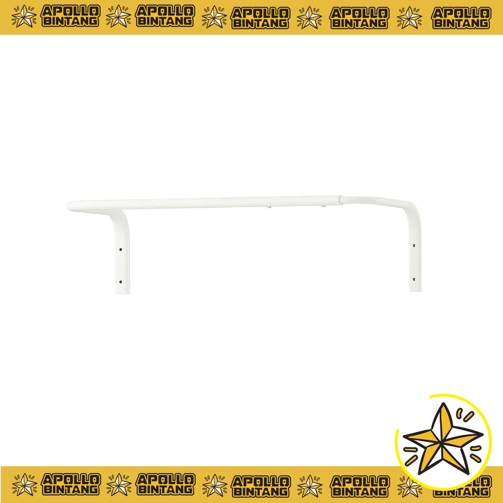 IKEA Clothes hanging bar, white6090 cm Shopee Malaysia
