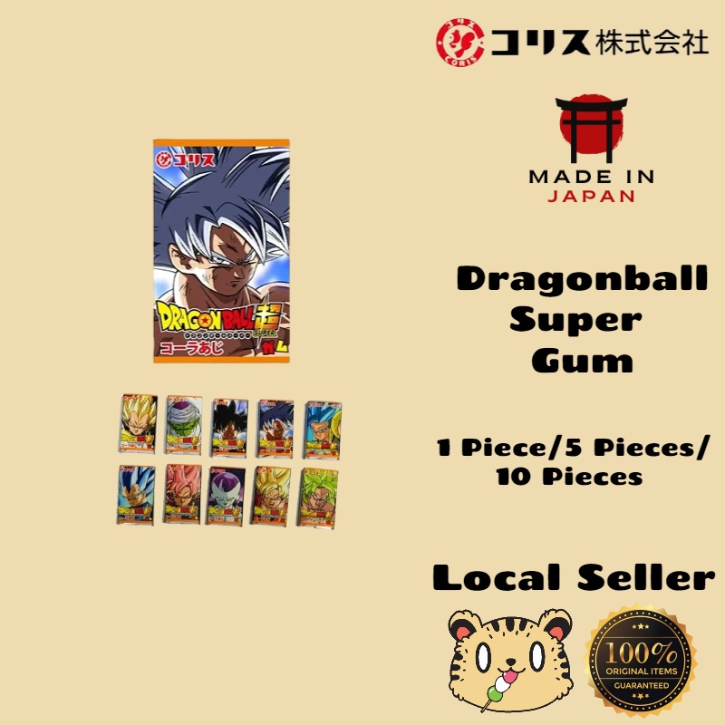 Dragon Ball Super Cola Chewing Gum / Dragonball Super Gum / Dragonball