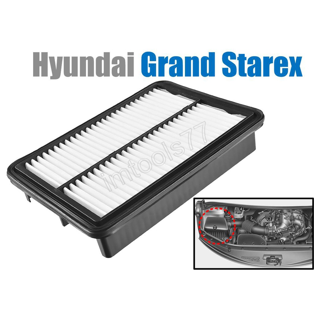 Hyundai Grand Starex H1 Engine Air Filter (281134H000) Shopee Malaysia