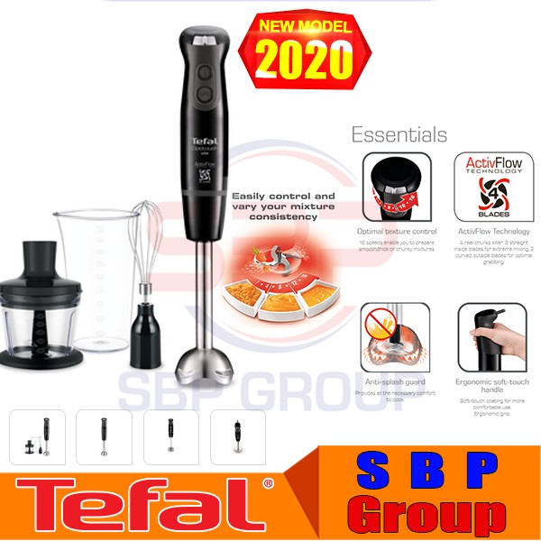 Tefal 600W Optitouch Hand Blender TEFHB8338 Shopee Malaysia