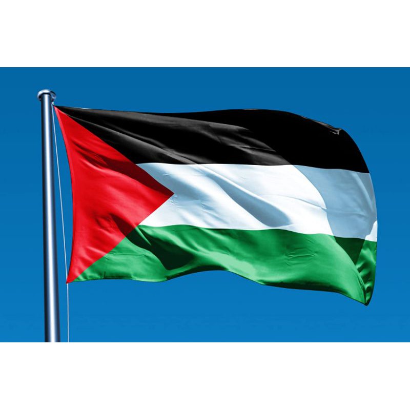 flag palestine, bendera Palestin besar saiz 5ft x 10ft