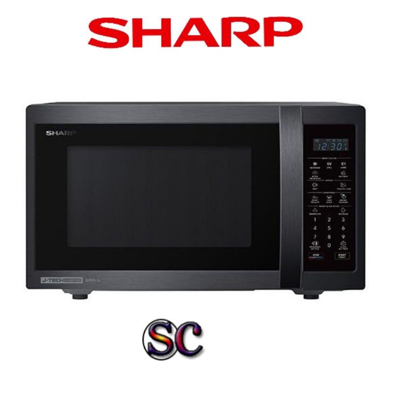 SHARP MICROWAVE OVEN WITH GRILL R759EBS (JTECH INVERTER) Shopee Malaysia