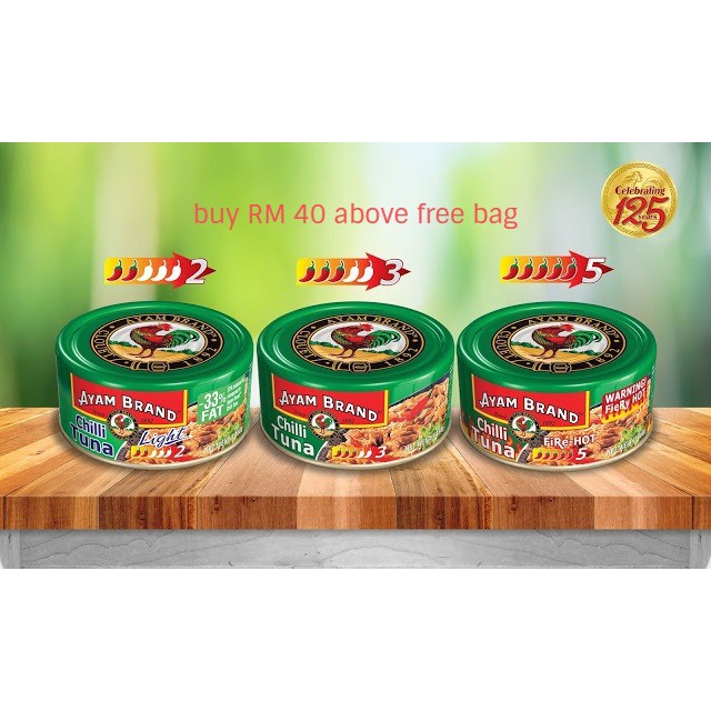 Ayam Brand FireHot ! chili tuna 160g Shopee Malaysia