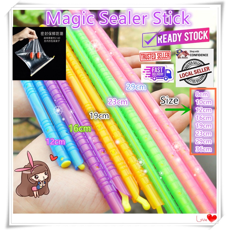 Magic Sealer Plastic Stick 1pc Useful Plastic Bag Seal Stick /Storage