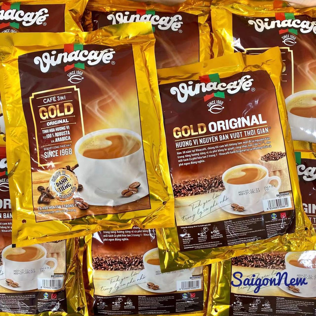 Vinacafe Original Gold 3 in 1 Vietnam Instant Coffee 400gr Shopee