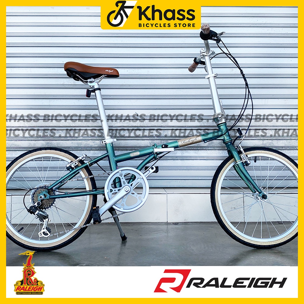 [RALEIGH] CLASSIC FOLDING BIKE 20", 7 SPEEDS Shopee Malaysia