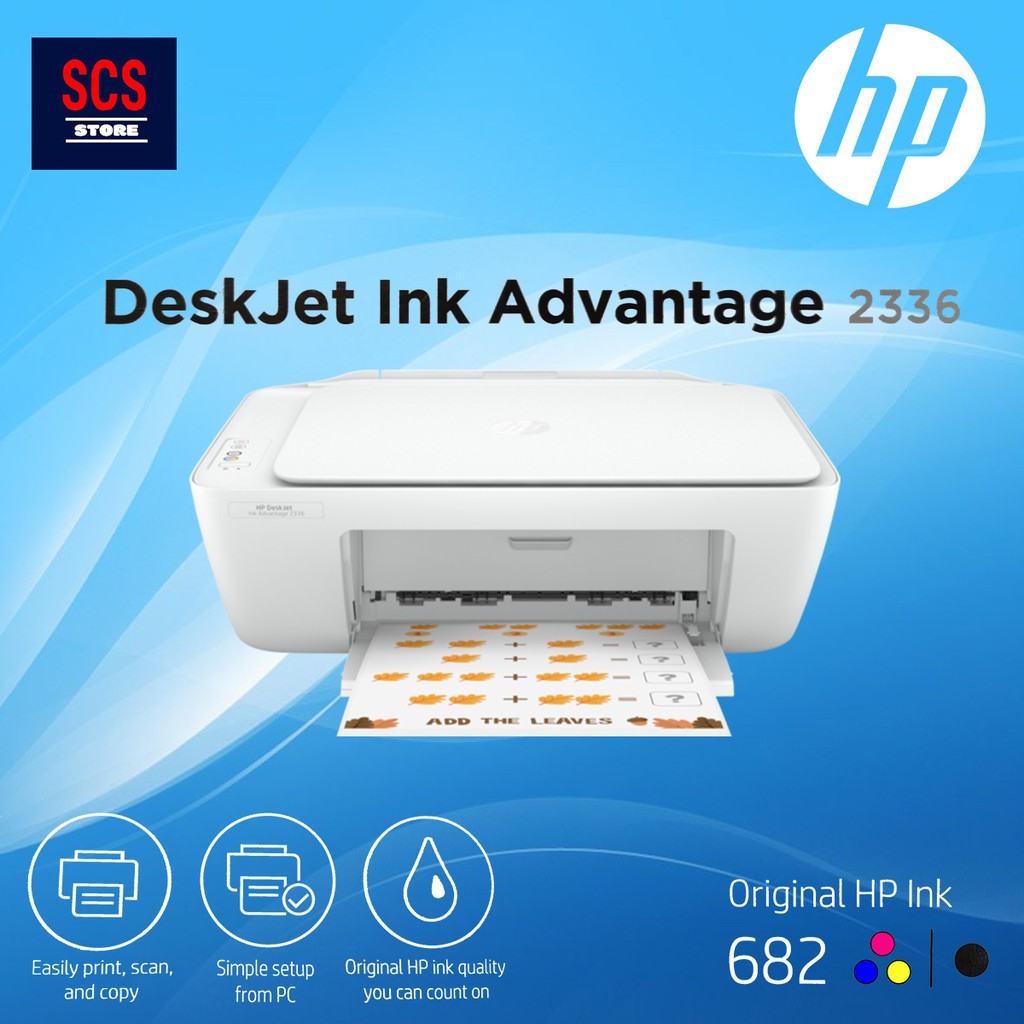 HP Deskjet 2336 Ink Advantage AllInOne Colour Printer Shopee Malaysia