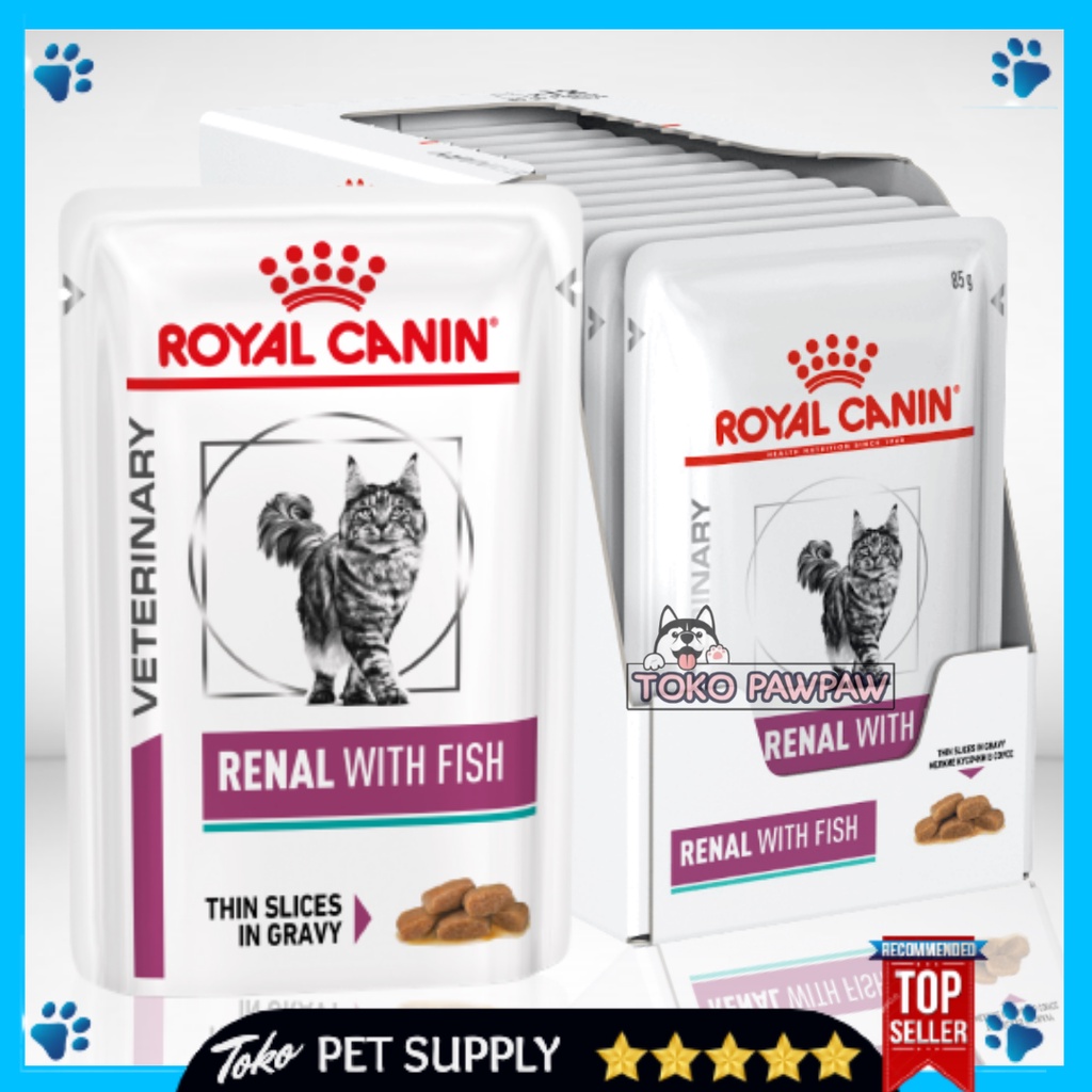 Royal Canin Veterinary Renal with Fish Gravy Food Renal Cat Food