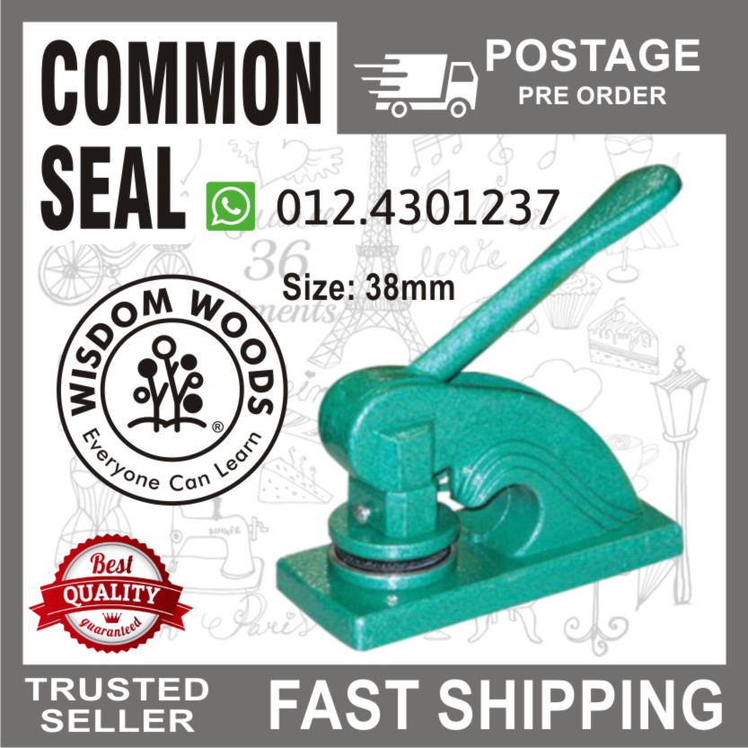 COMMON SEAL STAMP order ( customised design) Shopee Malaysia