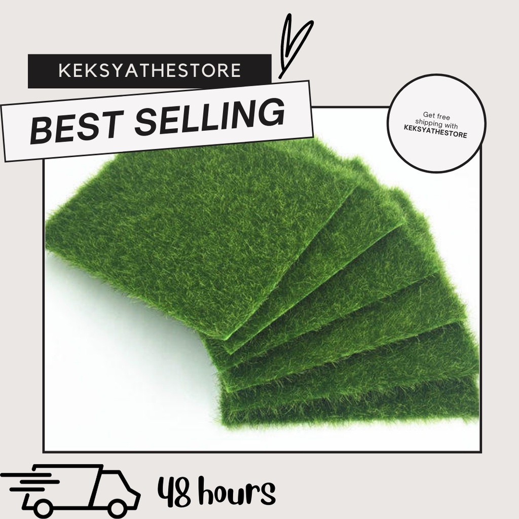 KTS ARTIFICIAL GRASS FLOOR MAT 40*40CM Shopee Malaysia