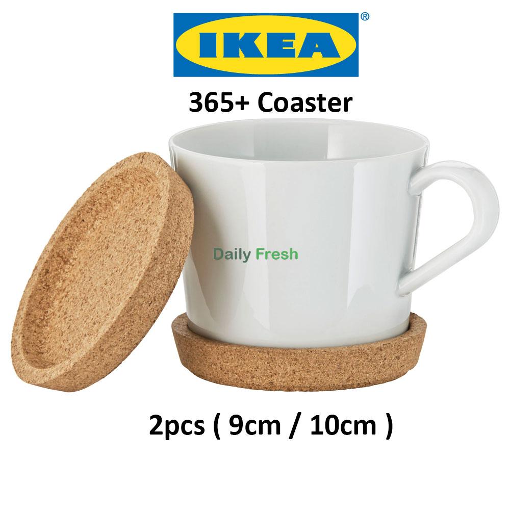 2pcs Coaster Ikea Coaster Cup Cover Coaster Alas Gelas Ready Stock Cork