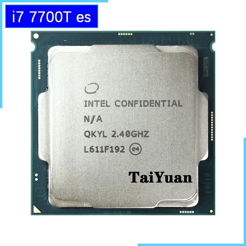 Intel Core i77700T ES i7 7700T ES QKYL 2.4 GHz QuadCore
