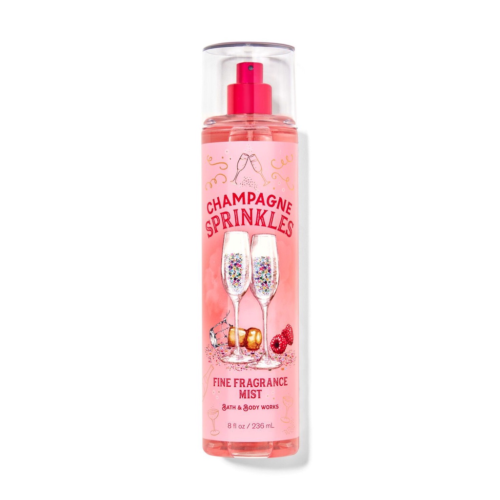 Bath & Body Works Champagne Sprinkle Fine Fragrance Mist 236ml Shopee