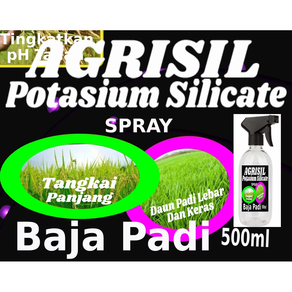 POTASSIUM SILICATE/BAJA TANAH/PLANT NUTRITION FARMING500ml Shopee