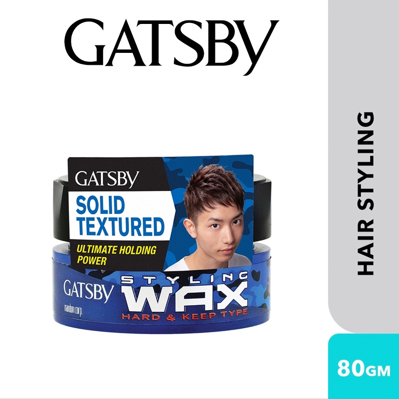 Gatsby Styling Wax 80g Red Sharp Lock Mega Hold Black Rude Matte Mat