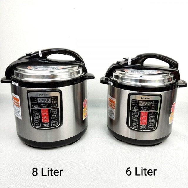 DESSINI PRESSURE COOKER 6 & 8 LITRE Shopee Malaysia
