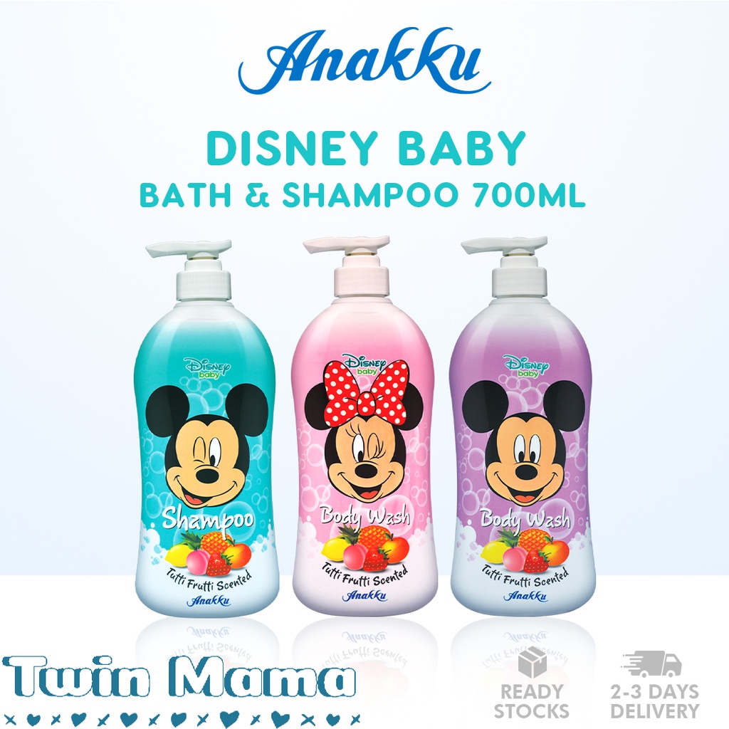 ANAKKU Disney Baby Bath Baby Shampoo 700ml (Random Pick) Syampu Sabun