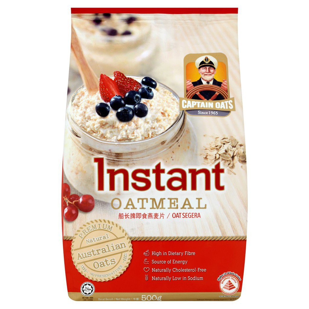 [FSC] Captain Oats (Instant) Oatmeal 800gm Shopee Malaysia