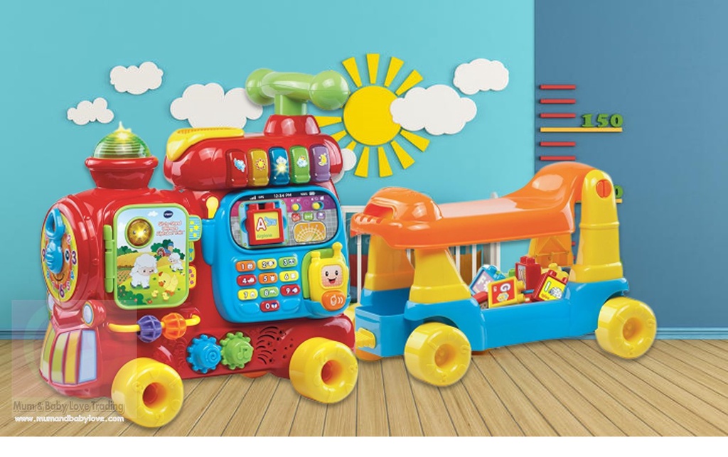 Vtech 4 in 1 Sit To Stand Ultimate Alphabet Train - Ride On Car