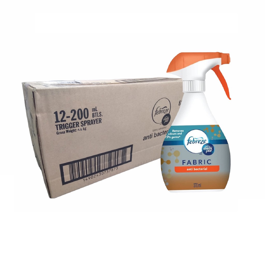 Ambi Pur Febreze Freshener AntiBacteria 1Carton (370mlx12) Shopee