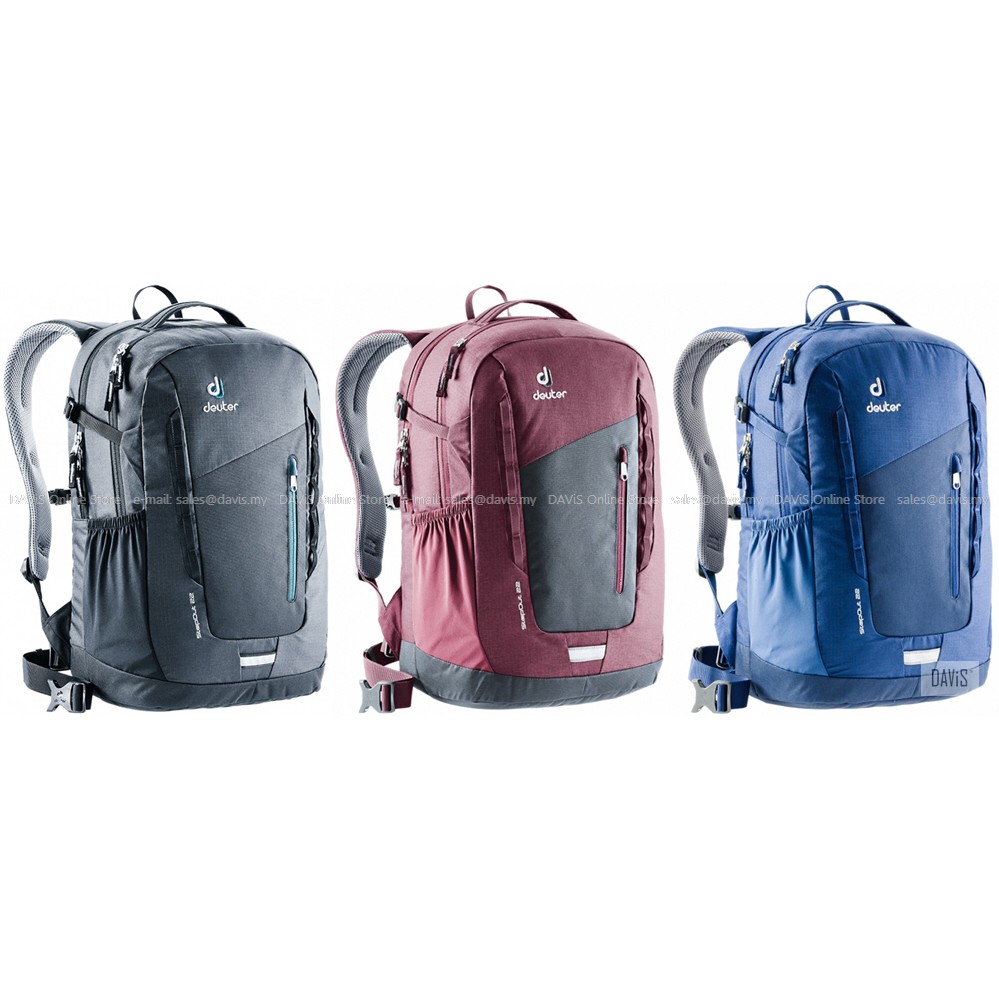 Deuter StepOut 22 Step Out 22L Backpack Daypack Unisex PFCfree Laptop Notebook Compartment