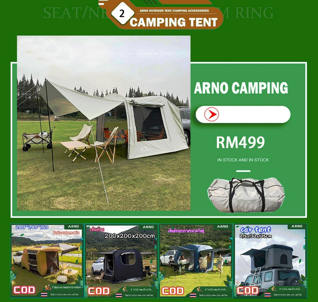 ARNO Camping Store, Online Shop Shopee Malaysia