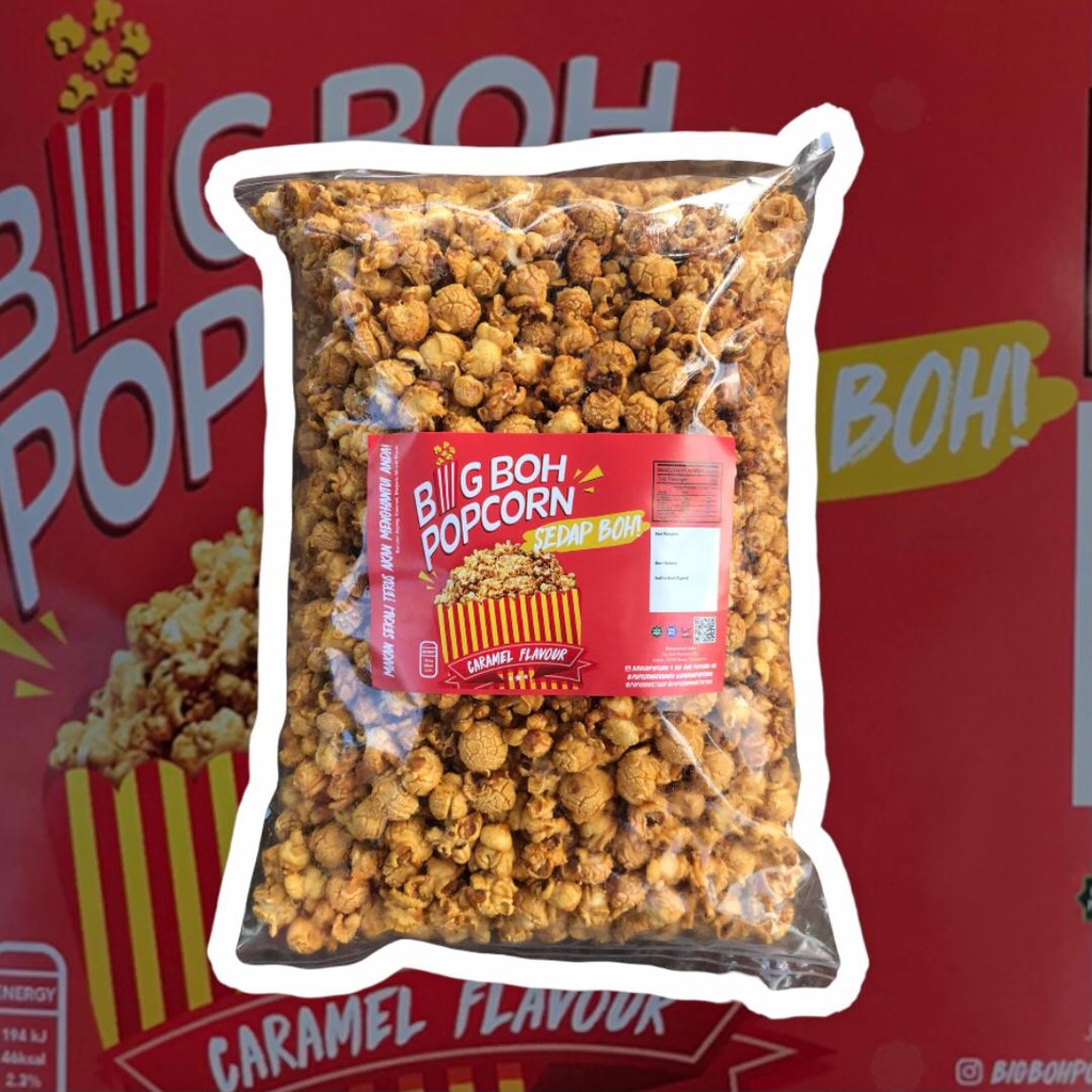 Bigboh Popcorn Perisa Caramel Pack L (900Gram) Shopee Malaysia