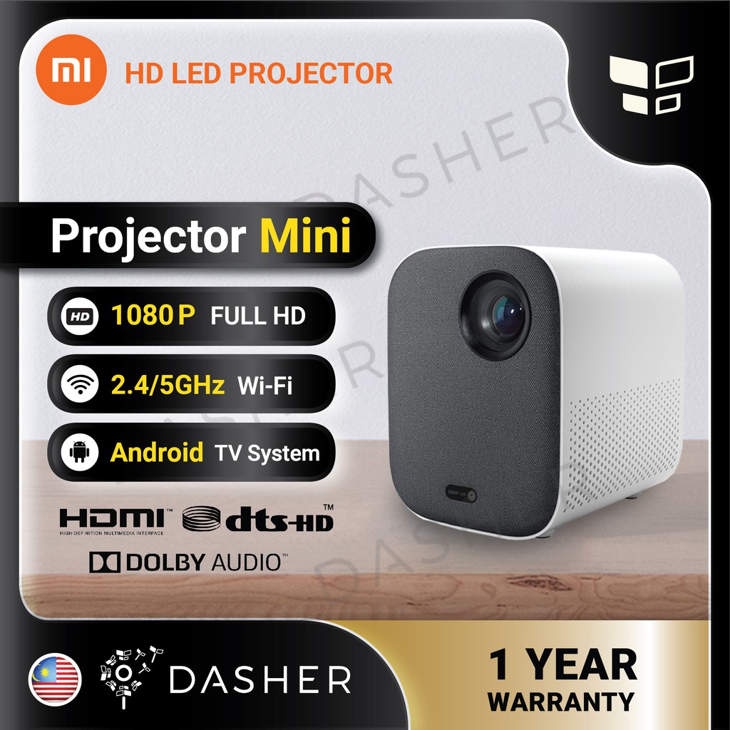 Xiaomi Mijia Smart Android Youth Edition Portable Mini Projector Global