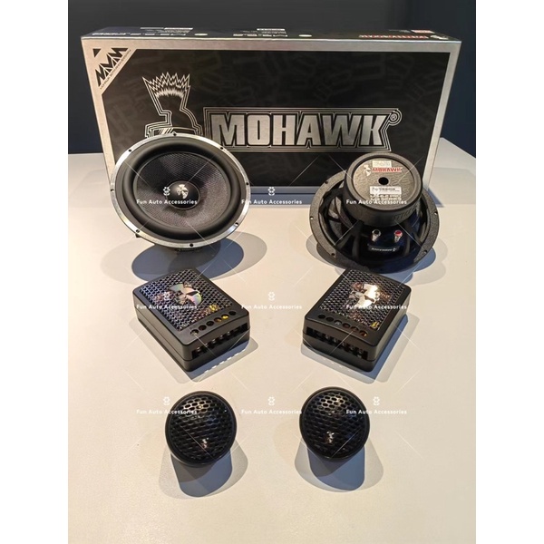 MOHAWK M36.2 PRO M3 SERIES 6.5" 2WAY COMPONENT SPEAKER WITH ALUMINIUM