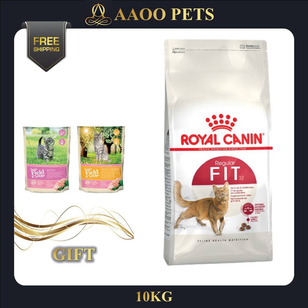 [FREE GIFT] Royal Canin Fit 32 10KG Pet Food / Cat Food / Dry Food